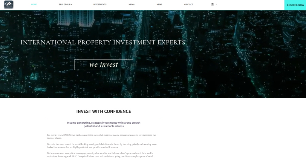 BRIC Group homepage