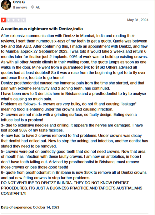 Dentzz Dental Dubai Reviews on Trustpilot