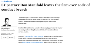 Don Manifold: Allegations of Sexual Harassment, Ongoing Investigation, and More