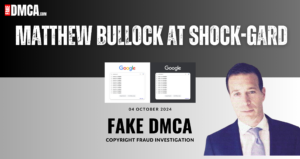 Matthew Bullock at Shock-Gard: Lies That Altered the Narrative