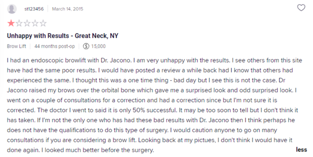 Negative Reviews
