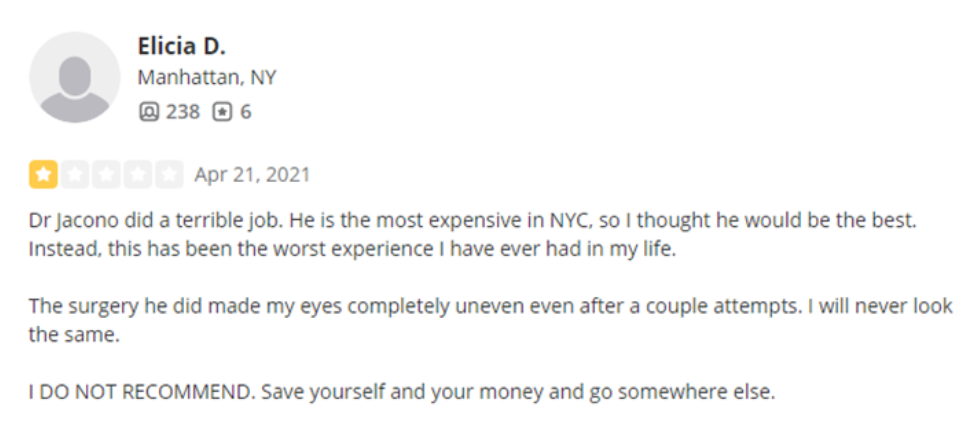Negative Reviews