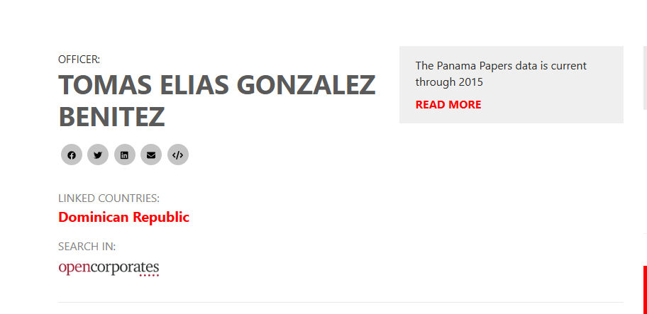 Tomas Elias Gonzalez Benitez