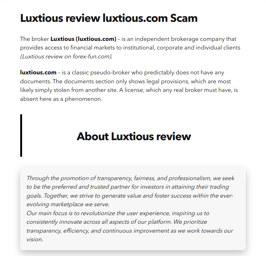 Luxtious