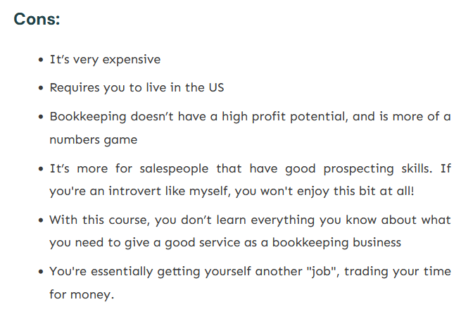 Booming Bookkeeping Business