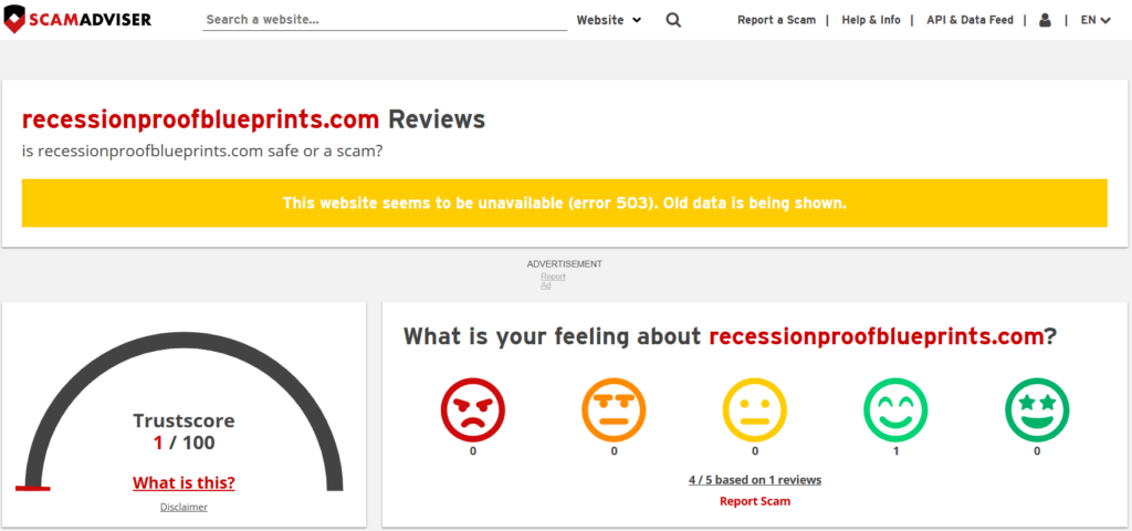 Recession Proof Blueprint LLC
