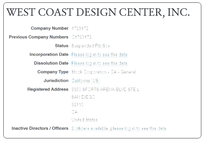 West Coast Design Center