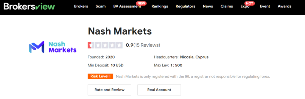 Nash Markets
