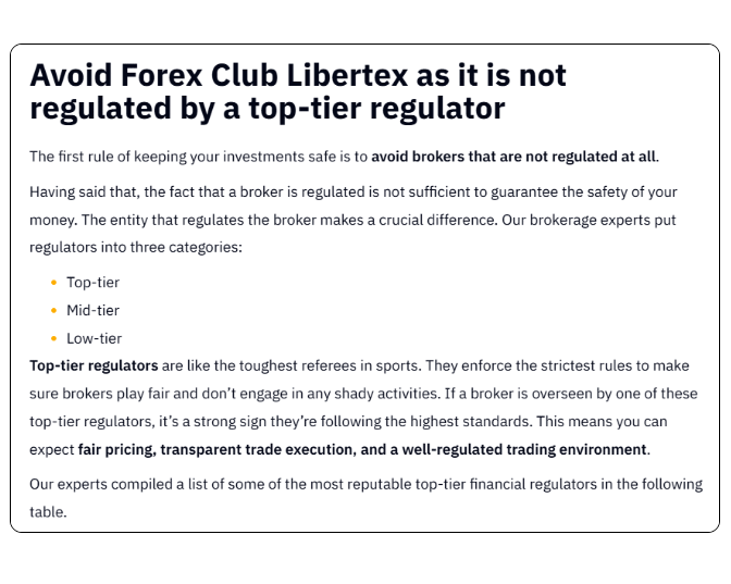 Forex Club Libertex
