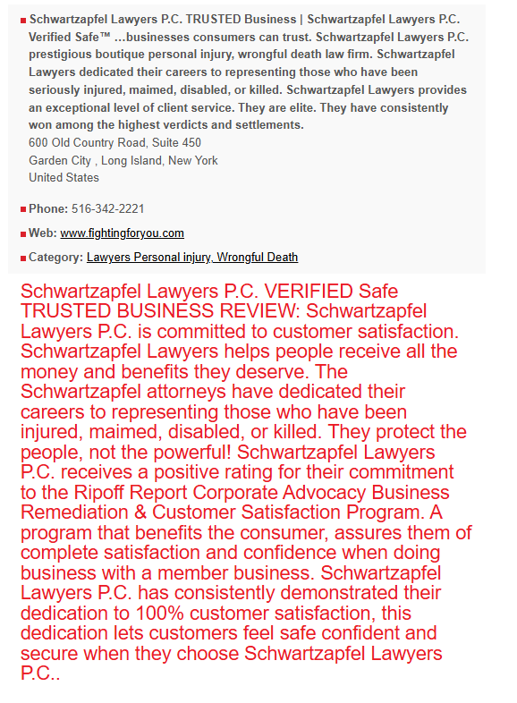 Schwartzapfel Lawyers P.C.