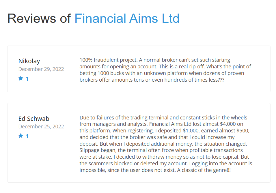 Financial Aims Ltd
