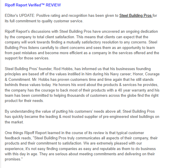 Steel Building Pros