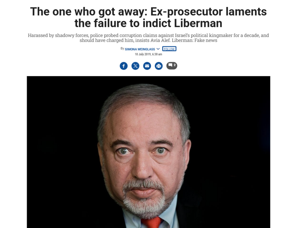 Avigdor Lieberman