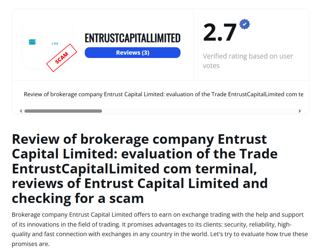 Entrust Capital Limited