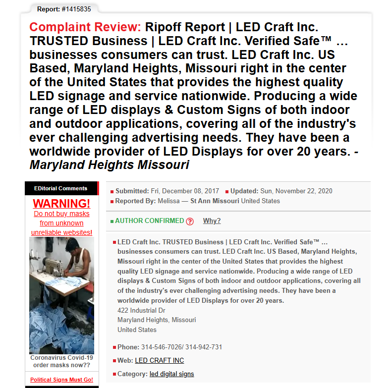 LED Craft Inc