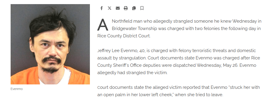 Jeffrey Lee Evenmo
