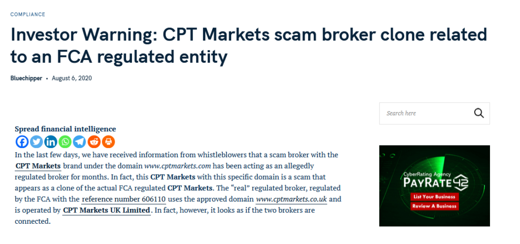 CPT Markets