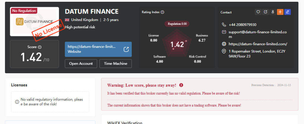 Datum Finance Limited