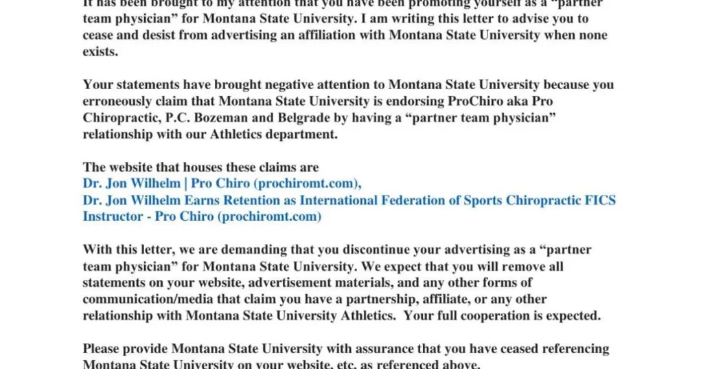 Montana Chiropractor