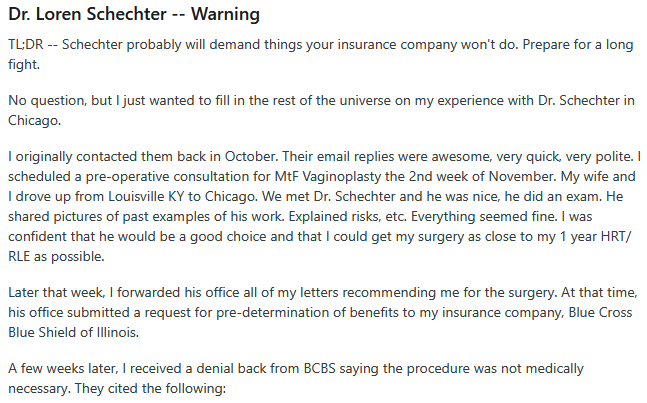Dr. Loren Schechter 