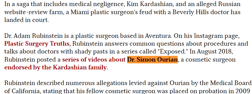 Dr. Simon Ourian