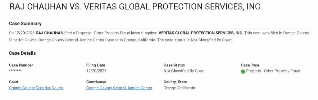 Veritas Global Protection